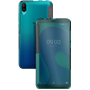 Etui folio Easy turquoise pour Wiko Y80