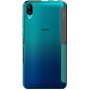 Etui folio Easy turquoise pour Wiko Y80