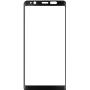 Protège-écran contour noir en verre trempé pour Wiko Y60