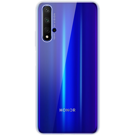 Coque semi-rigide transparente ultra fine pour Honor 20