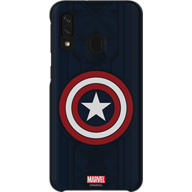 Coque rigide Captain America Galaxy Friends Samsung pour Galaxy A40 A4