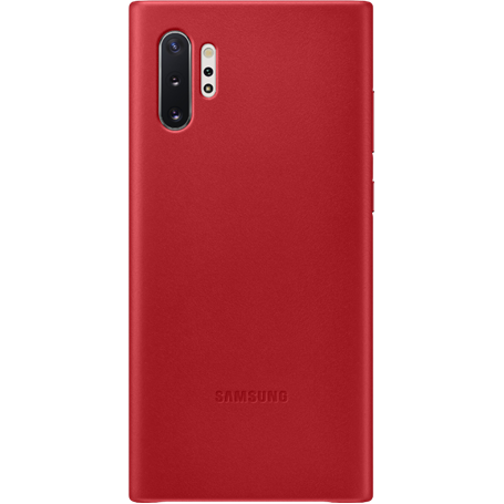 Coque rigide en cuir rouge Samsung pour Galaxy Note10+ N975