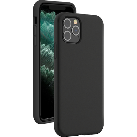 Coque Silicone SoftTouch Noire pour iPhone 11 Pro Bigben