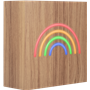 Enceinte Bluetooth® Néon Lumineuse L + Charge induction Rainbow ColorL