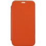 Folio en Cuir Orange avec dos transparent pour Apple iPhone 11 Pro Bee