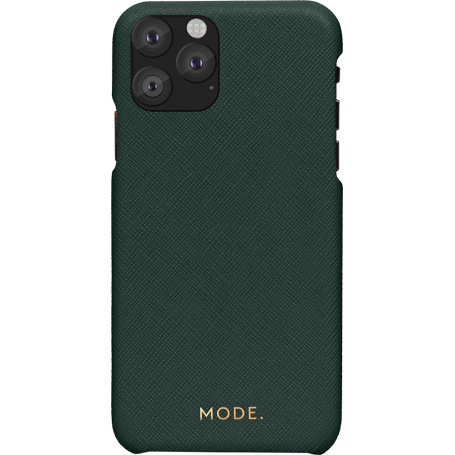 Coque rigide London Mode en cuir pour iPhone 11 Pro