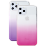 Pack de 2 coques souples dégradées Violette et Rose pour iPhone 11 Pro