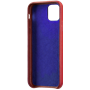 Coque en Cuir pour iPhone 11 Rouge Beetlecase