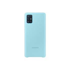 Coque Silicone Bleue pour Samsung G A51 Samsung
