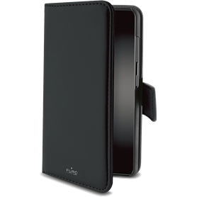 Folio Coque Magnétique 2 en 1 Noir pour Samsung G A71 Puro