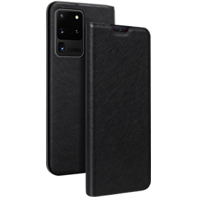 Etui Folio Samsung G S20 Ultra Noir - Porte-carte intégré Bigben