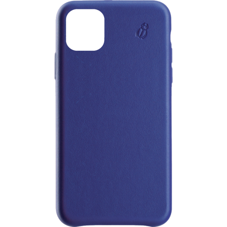 Coque en Cuir pour iPhone 11 Bleue Beetlecase