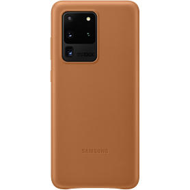 Coque rigide en cuir noir Samsung pour Galaxy S20 Ultra G988