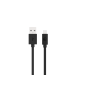 Câble USB A/Lightning 2m Noir - 2.4A Bigben