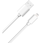 Câble USB A/Lightning 1m 2.4A Blanc WOW