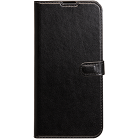 Etui Folio Wallet iPhone 11 Noir - Fermeture avec languette aimantée B