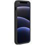 Coque Silicone SoftTouch Noire pour iPhone 12 mini Bigben