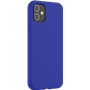 Coque Silicone SoftTouch Bleue pour iPhone 12 / 12 Pro Bigben
