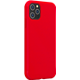 Coque Silicone SoftTouch Rouge pour iPhone 12 Pro Max Bigben