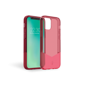Coque Renforcée iPhone 12 mini PURE Rouge - Garantie à vie Force Case