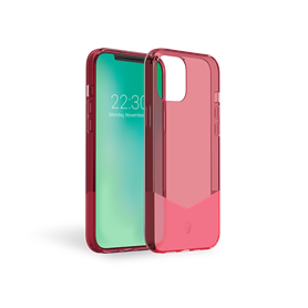 Coque Renforcée iPhone 12 Pro Max PURE Rouge - Garantie à vie Force Ca