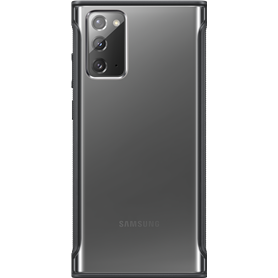 Coque Renforcée Clear Protective Contour Noir pour Samsung G Note 20 S