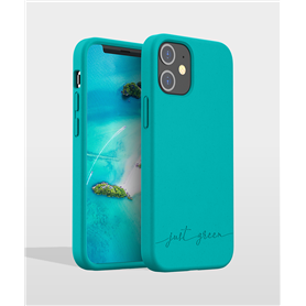Coque Apple iPhone 12 mini Natura Blue Lagoon - Eco-conçue Just Green