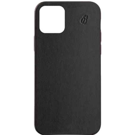 Coque en Cuir pour iPhone 12 Pro Max Noire Beetlecase