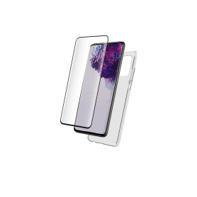 Pack G S20 Accessoires Coque Transparente + Verre trempé Bigben