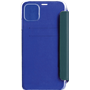 Folio en Cuir Premium dos Crystal Vert pour iPhone 11 Pro Max Beetleca