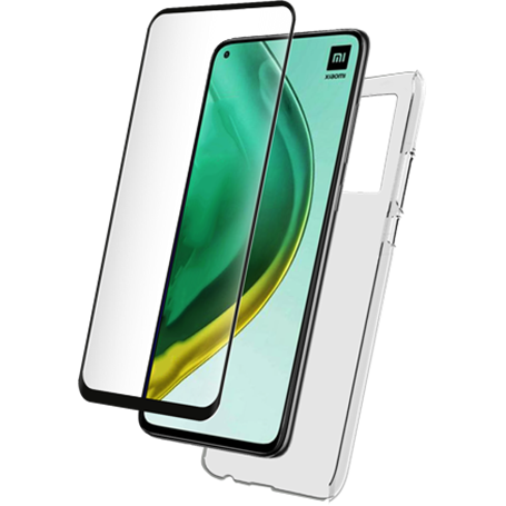 Pack Mi 10T / Mi 10T Pro 5G Accessoires Coque Transparente + Verre tre