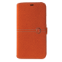 Folio Apple iPhone 6/7/8/SE/SE22 Nice Bouton laqué Orange Faconnable