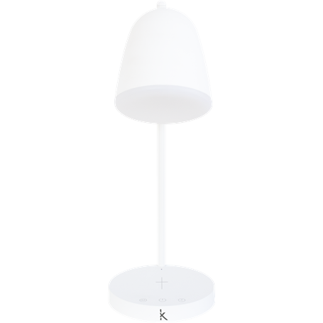 Lampe de bureau avec charge à induction Blanche Sinki