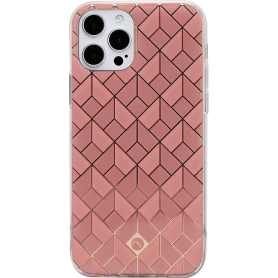 Coque iPhone 12 / 12 Pro Saint Germain avec motifs en 3D Rose Artefakt