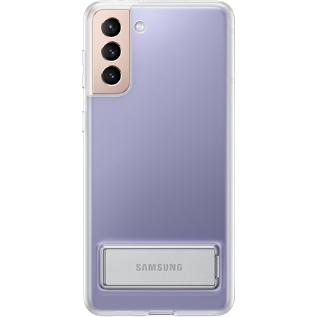 Coque Fonction stand Transparente pour Samsung G S21+ 5G Samsung
