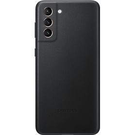 Coque Samsung G S21+ 5G en Cuir Noire Samsung