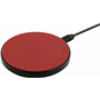 Chargeur induction Cuir Qi Fast Charge 10W Rouge Beetlecase