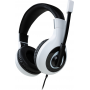 Casque PC Filaire Jack 3.5mm avec micro Blanc Bigben