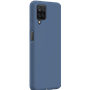 Coque Silicone SoftTouch Bleue pour Samsung G A12 Bigben