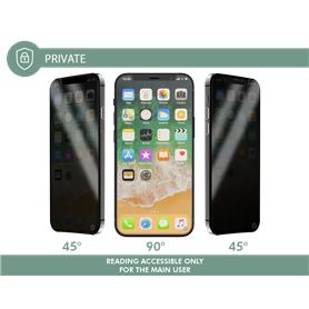 Protège écran iPhone 13 / 13 Pro / 14 Plat Anti Lumière Bleue - Garant