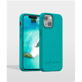 Coque Apple iPhone 13 mini Natura Blue Lagoon - Eco-conçue Just Green