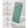 Coque Apple iPhone 13 mini Natura Night Green - Eco-conçue Just Green