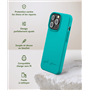 Coque Apple iPhone 13 Pro Natura Blue Lagoon - Eco-conçue Just Green