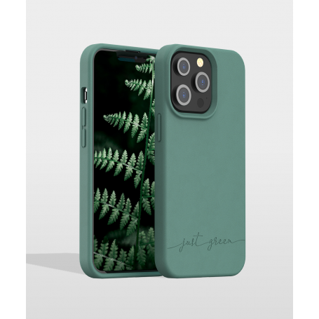 Coque Apple iPhone 13 Pro Natura Night Green - Eco-conçue Just Green