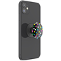 Pop Grip Premium Translucent Black Disco Dots Popsockets
