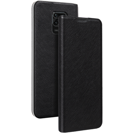 Etui Folio Xiaomi Redmi Note 9S / 9P Noir - Porte-carte intégré Bigben