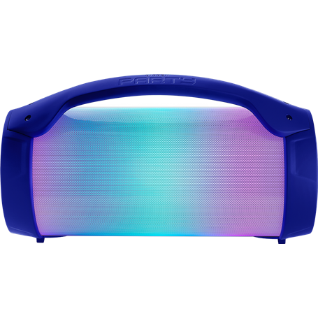 Enceinte Bluetooth® PARTY LITE avec effets lumineux avec micro Bleue P