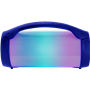 Enceinte Bluetooth® PARTY LITE avec effets lumineux avec micro Bleue P