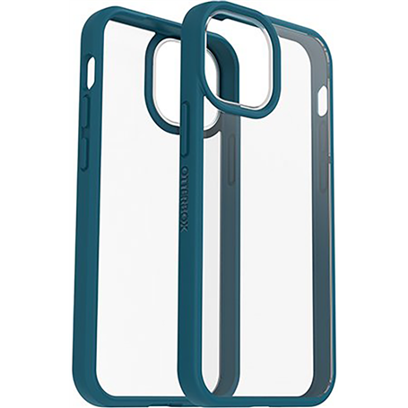 Coque Renforcée React Transparent bleue pour iPhone 13 mini Otterbox