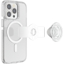 Coque iPhone 13 Pro Compatible MagSafe avec Popgrip Slide Noire Popsoc